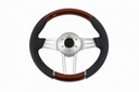 Steering Wheel leather/Cherry Premium - Kit 350 