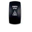 C5 Engraved Actuator/Cover  : EMERG STOP