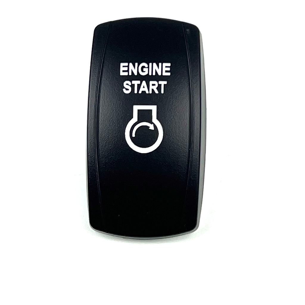 C5 Engraved Actuator/Cover  : ENGINE START