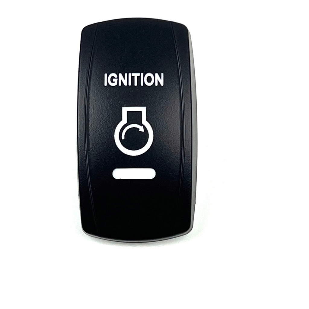 C5 Engraved Actuator/Cover  : IGNITION