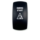 C5 Engraved Actuator/Cover  : EMERG START