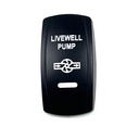 C5 Engraved Actuator/Cover  : LIVEWELL PUMP