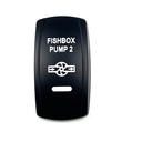 C5 Engraved Actuator/Cover  : FISHBOX PUMP 2