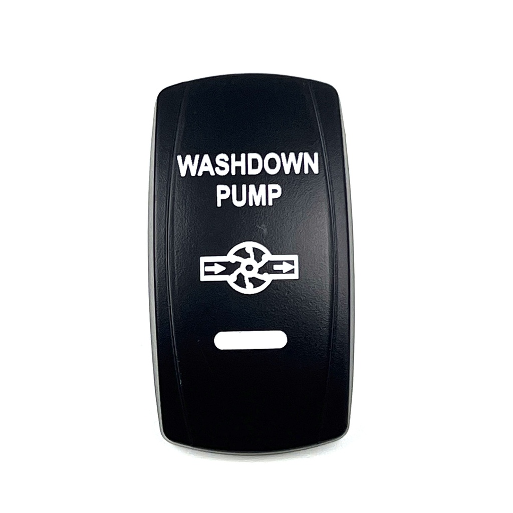 C5 Engraved Actuator/Cover  : WASHDOWN PUMP
