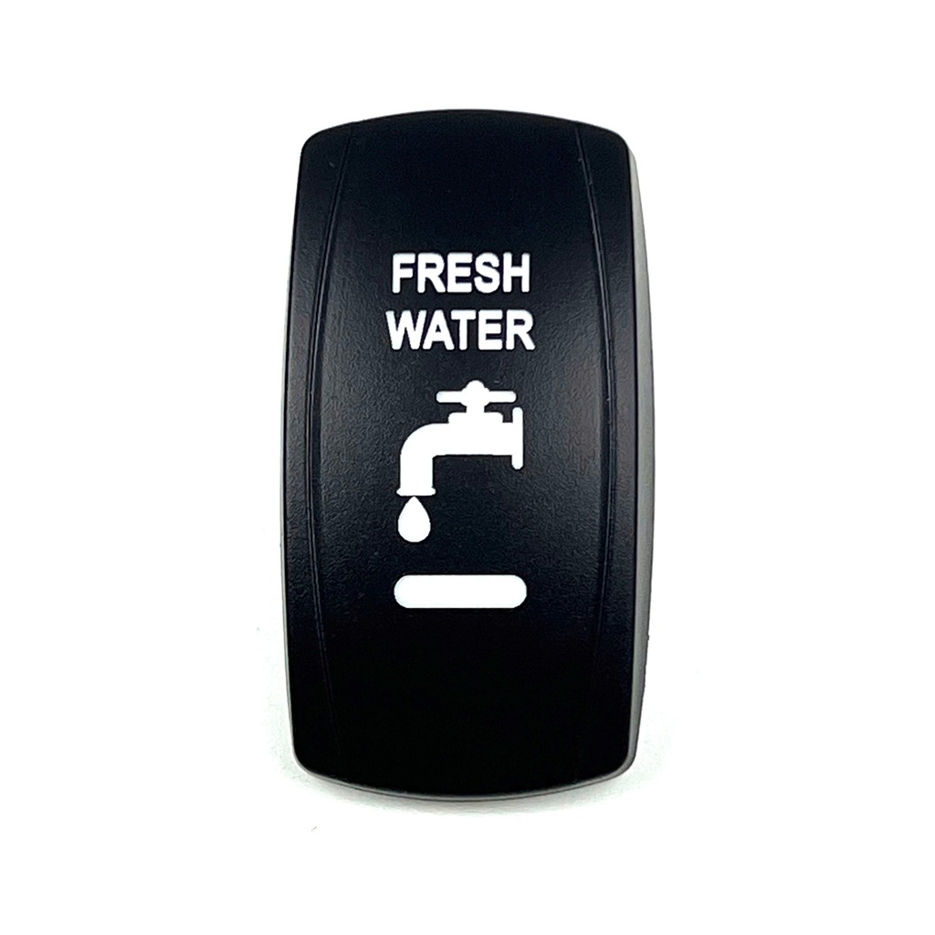 C5 Engraved Actuator/Cover  : FRESH WATER