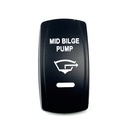 C5 Engraved Actuator/Cover  : MID BILGE PUMP