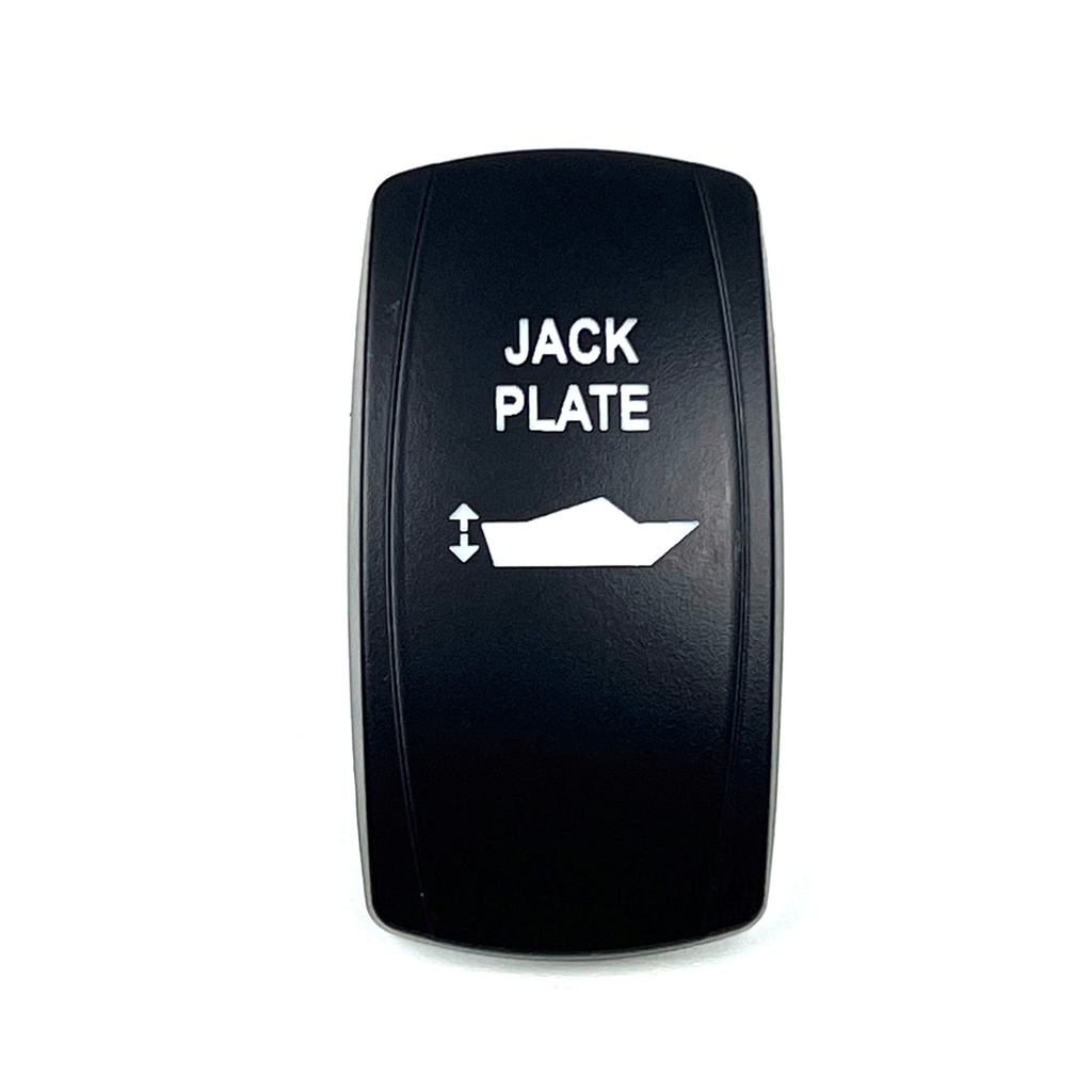 C5 Engraved Actuator/Cover  : JACK PLATE - BOAT