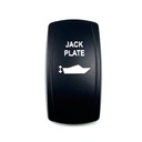 C5 Engraved Actuator/Cover  : JACK PLATE - BOAT
