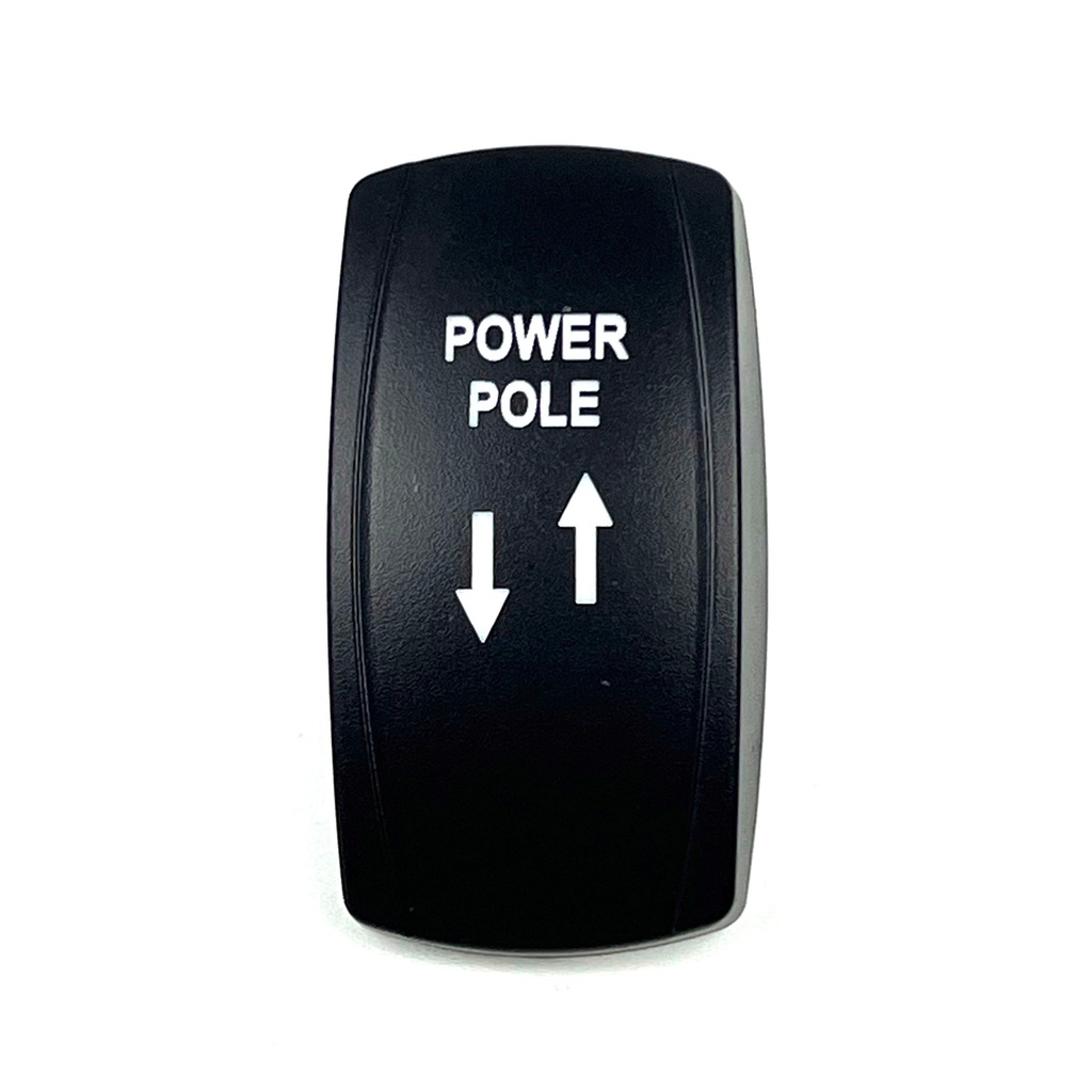 C5 Engraved Actuator/Cover  : POWER POLE - ARROWS