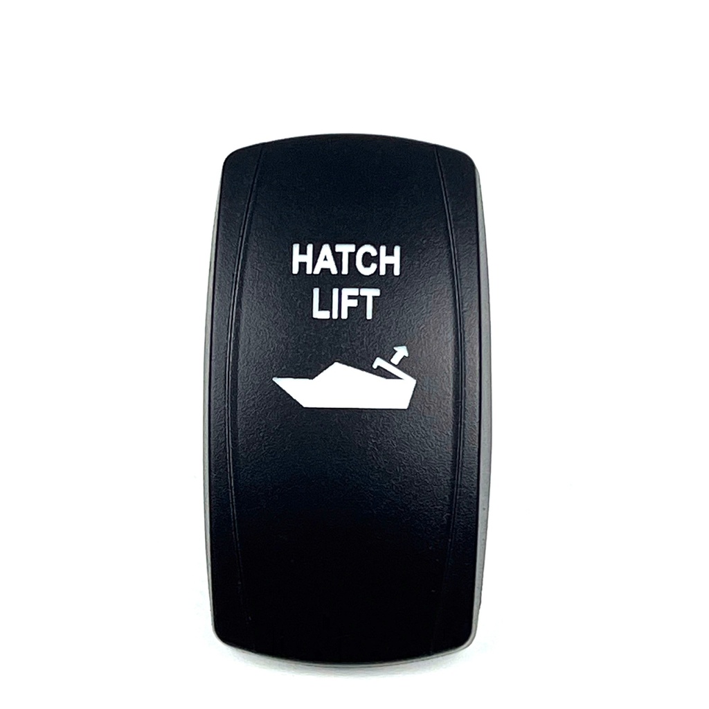 C5 Engraved Actuator/Cover  : HATCH LIFT