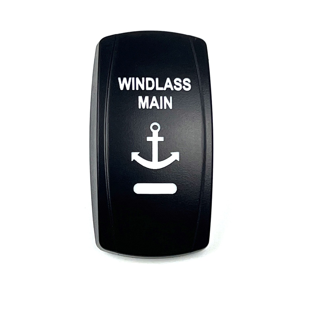 C5 Engraved Actuator/Cover  : WINDLASS MAIN
