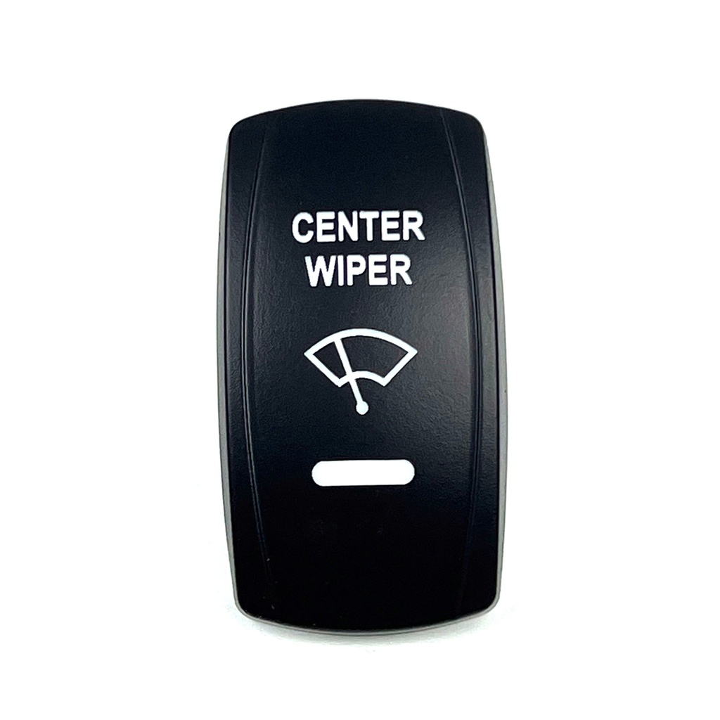 C5 Engraved Actuator/Cover  : CENTER WIPER