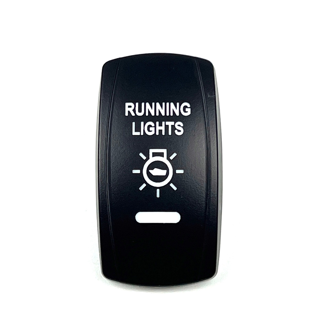 C5 Engraved Actuator/Cover  : RUNNING LIGHTS