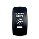 C5 Engraved Actuator/Cover  : RUNNING LIGHTS