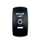 C5 Engraved Actuator/Cover  : SPOILER LIGHT