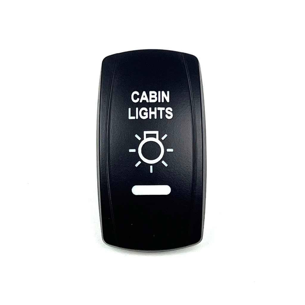 C5 Engraved Actuator/Cover  : CABIN LIGHTS