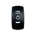 C5 Engraved Actuator/Cover  : CABIN LIGHTS