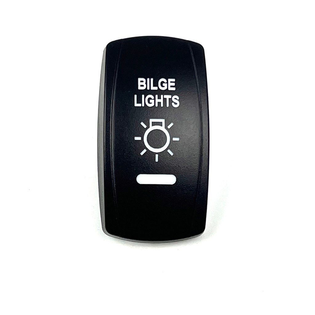 C5 Engraved Actuator/Cover  : BILGE LIGHTS