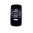 C5 Engraved Actuator/Cover  : AUX LIGHTS