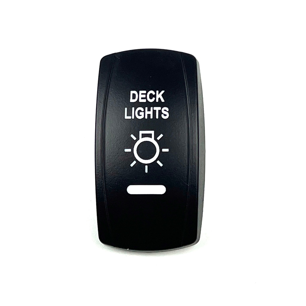 C5 Engraved Actuator/Cover  : DECK LIGHTS