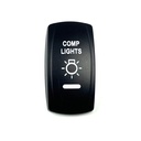 C5 Engraved Actuator/Cover  : COMP LIGHTS