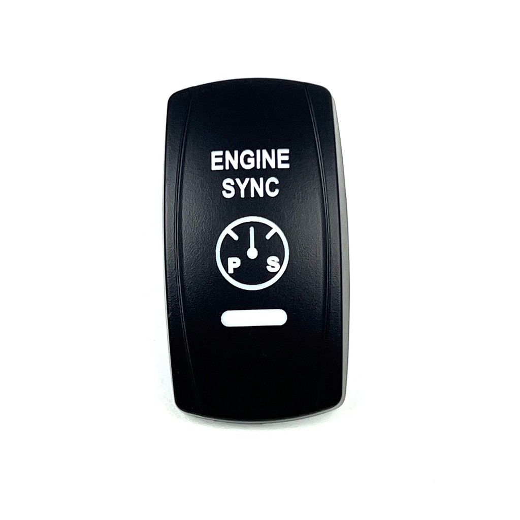 C5 Engraved Actuator/Cover  : ENGINE SYNC