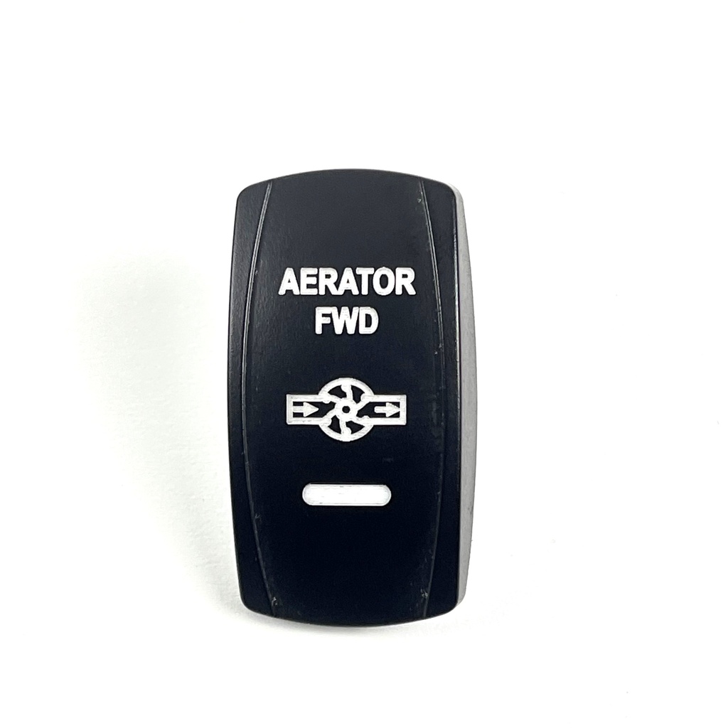C5 Engraved Actuator/Cover  : AERATOR FWD
