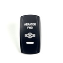 C5 Engraved Actuator/Cover  : AERATOR FWD