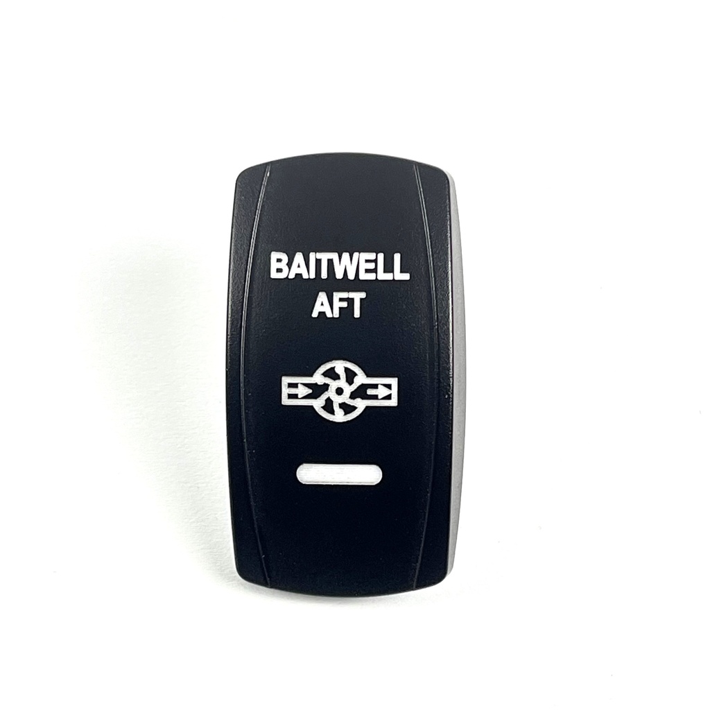 C5 Engraved Actuator/Cover  : BAITWELL AFT