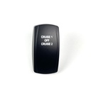 C5 Engraved Actuator/Cover  : CRUISE1-OFF-CRUISE2