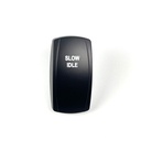 C5 Engraved Actuator/Cover  : SLOW IDLE