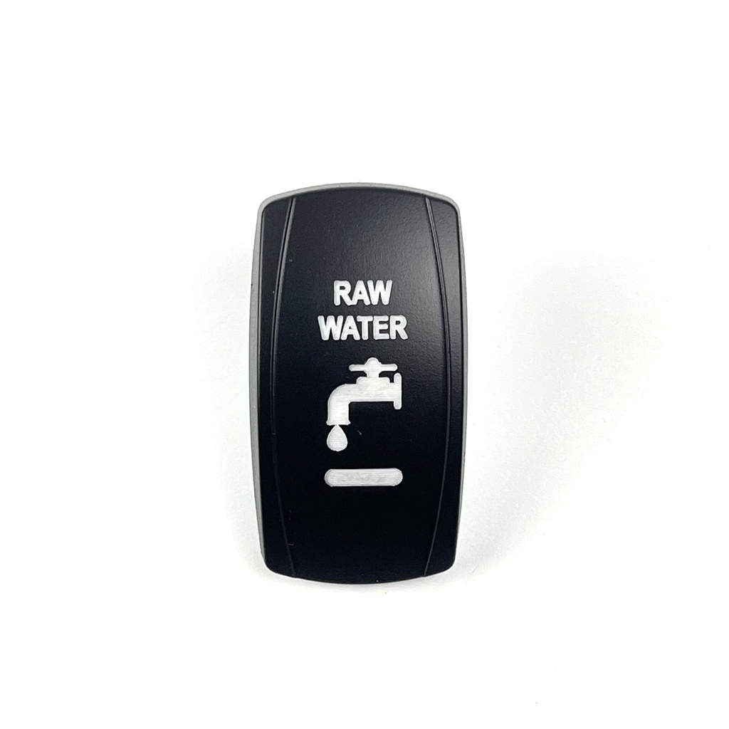 C5 Engraved Actuator/Cover  : RAW WATER