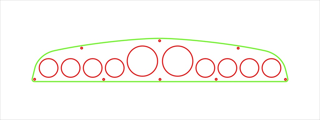 Regal 4460 - Gauge Panel