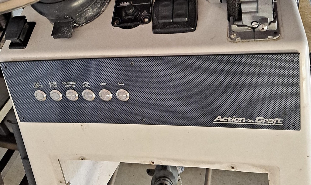 Action Craft 1600 Switch Panel Replacement