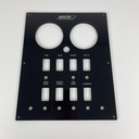 20, 23 Dauntless 2013 Custom Integrated Gauge/Switch Panel