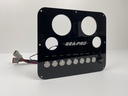 Fully Wired Replacement Panel w/ Pushbutton Switches - Sea Pro CC/WA