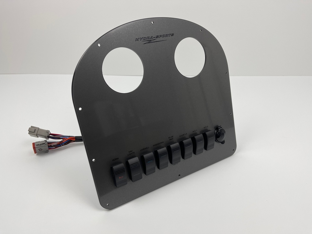 Fully Wired Replacement Panel w/ Rocker Switches - Hydrasports 230CC