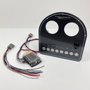Fully Wired Replacement Panel w/ Pushbutton Switches - Hydrasports 212CC