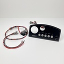 Boston Whaler Dash Instrument Panel 16 Dauntless 15-17 Montauk - Fully Wired Replacement Panel w/ Pushbutton Switches