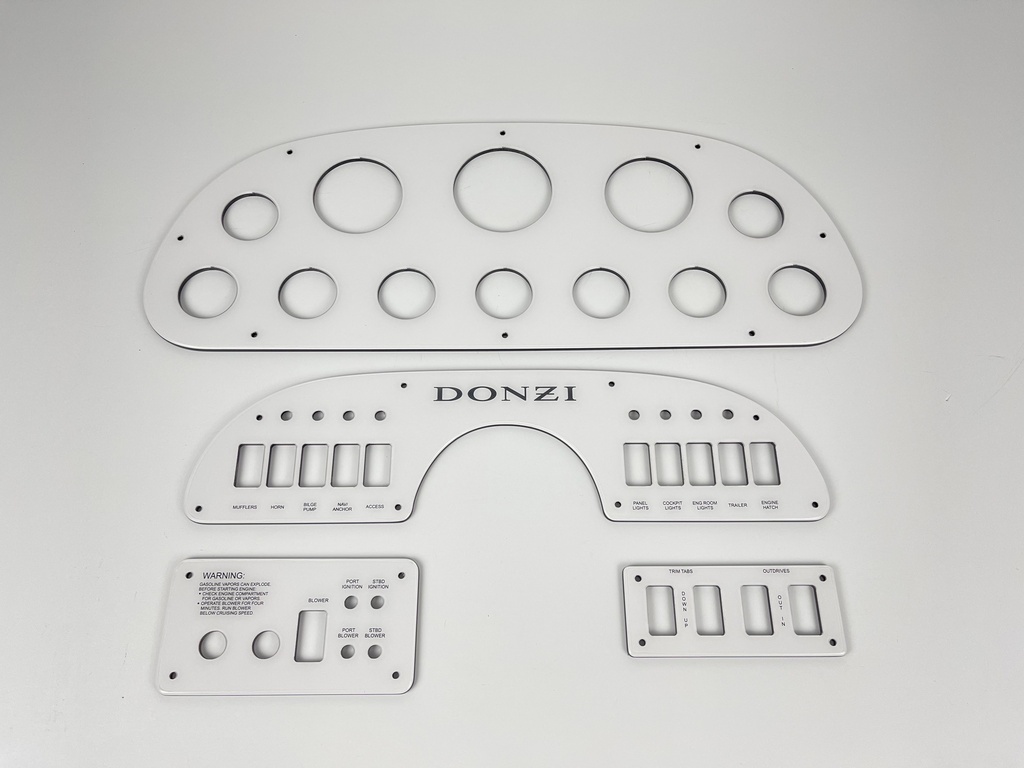 Donzi 33 ZX Panel Set