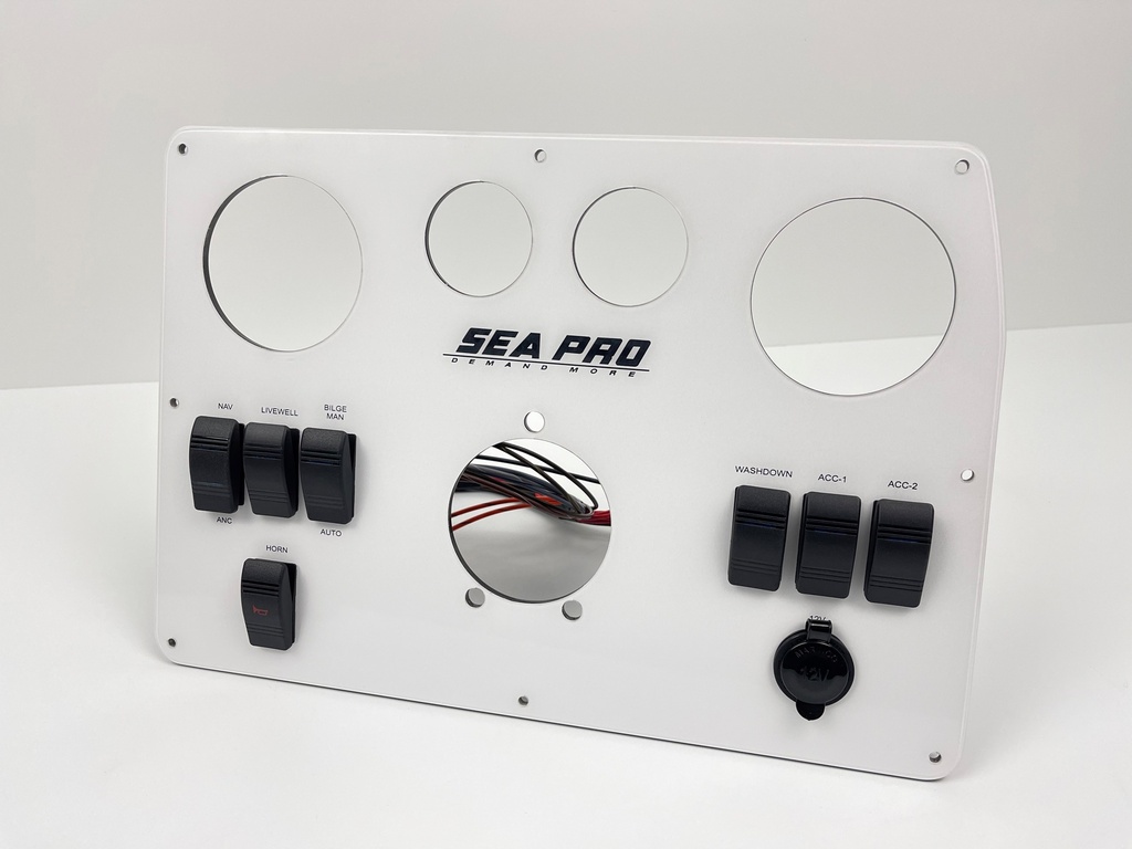 Fully Wired Replacement Switch/Instrument Panel - Sea Pro  SV 1700 CC