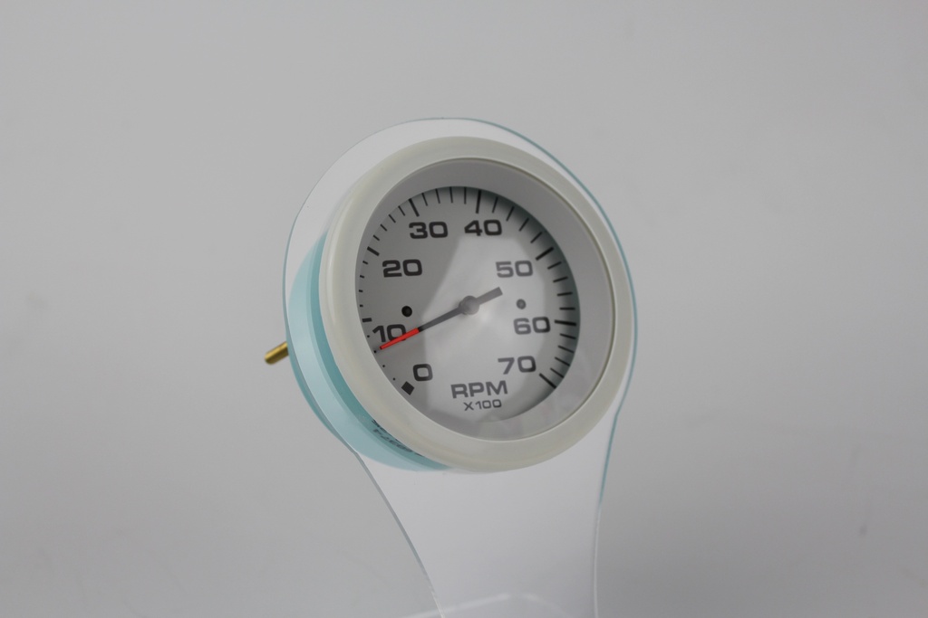 Arctic Veethree Marine 3" Tachometer 0-7000 RPM Stud 68374