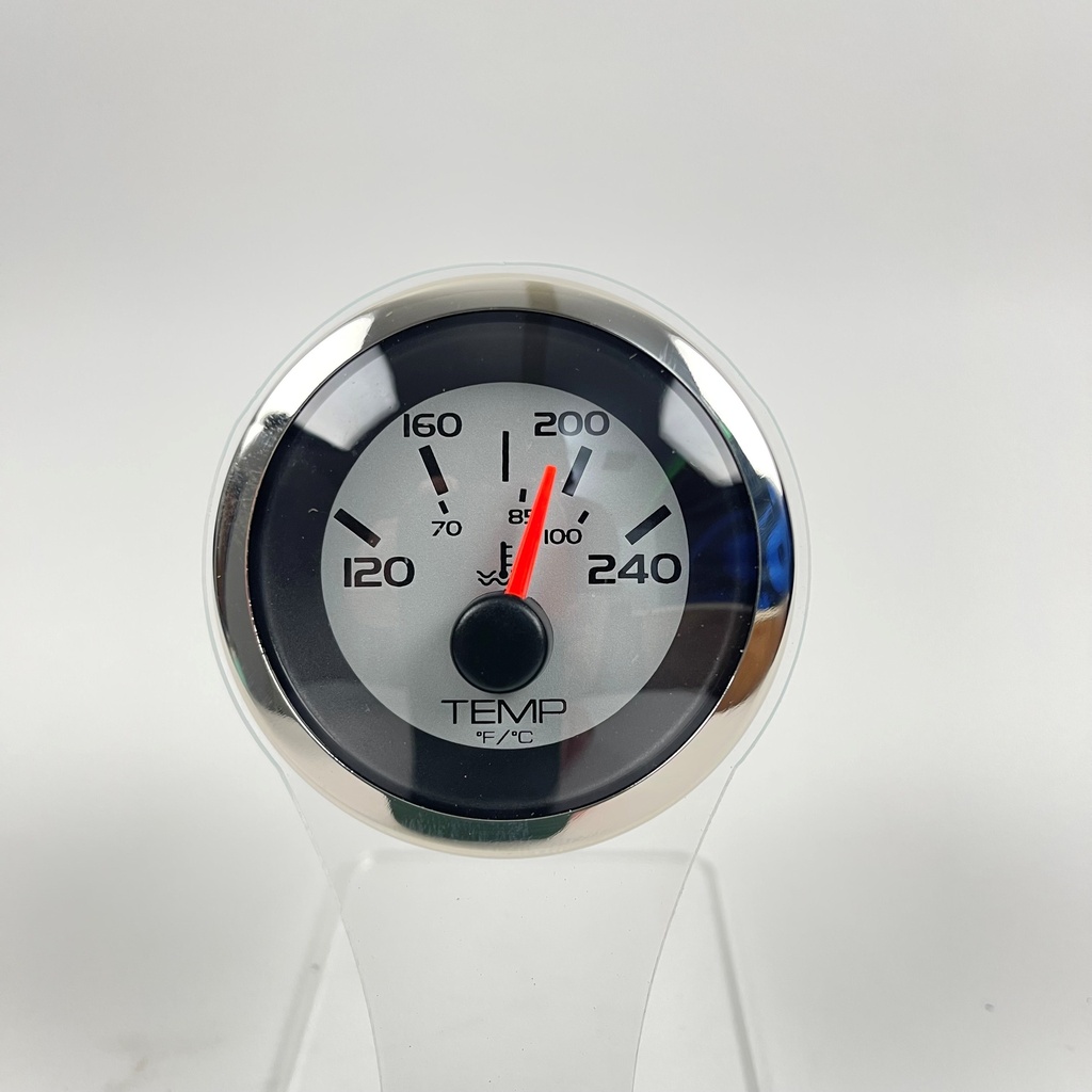 Argent Pro Water Temp  Gauge, I/O, Elec,120-240F  65553SSF 