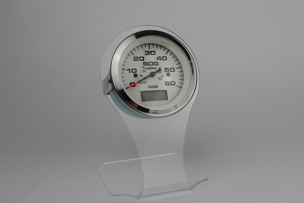 Lido Pro Veethree Marine Speedometer, GPS Head Only 60 MPH 3" 781310PDFB