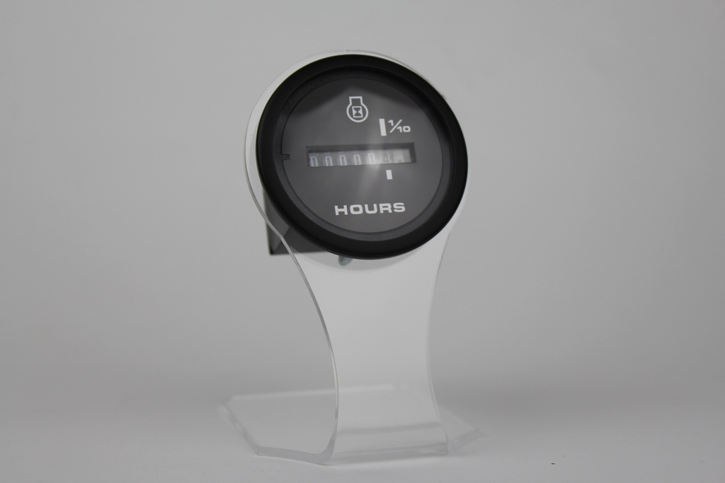 Premier Pro Hourmeter 10,000 hrs 1/4" Spade