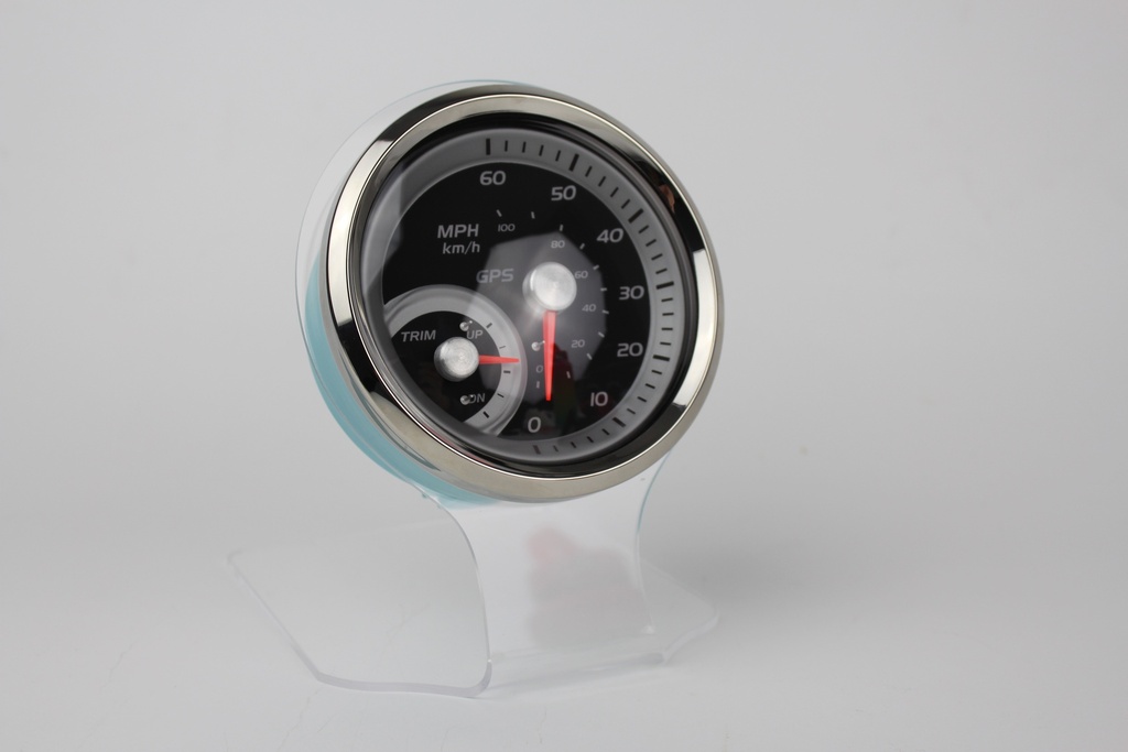 Deepvee Multi Speedo 60 MPH, GPS with Merc Yam Trim (use 69054)  781809PDFB