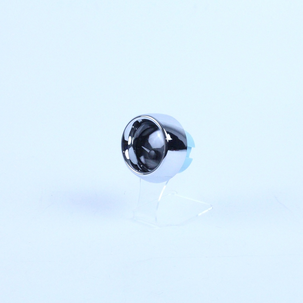 Eyebrow Bezel, Veethree Marine Chrome 2" 69268K