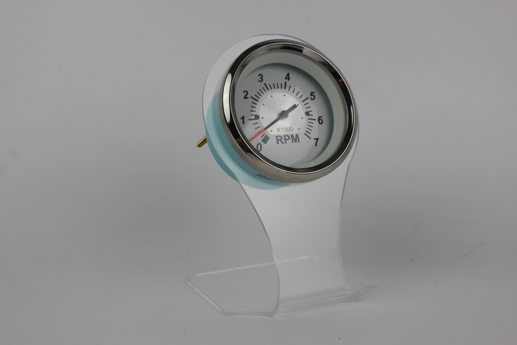 White Sterling Tach, O/B & 4 Cycle Gas 7K 3"