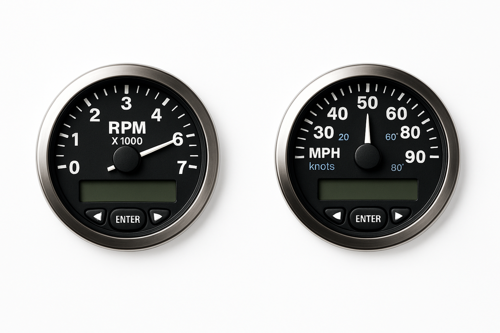 Matrix - NMEA2k Multi-function TACHOMETER & SPEEDOMETER - KIT