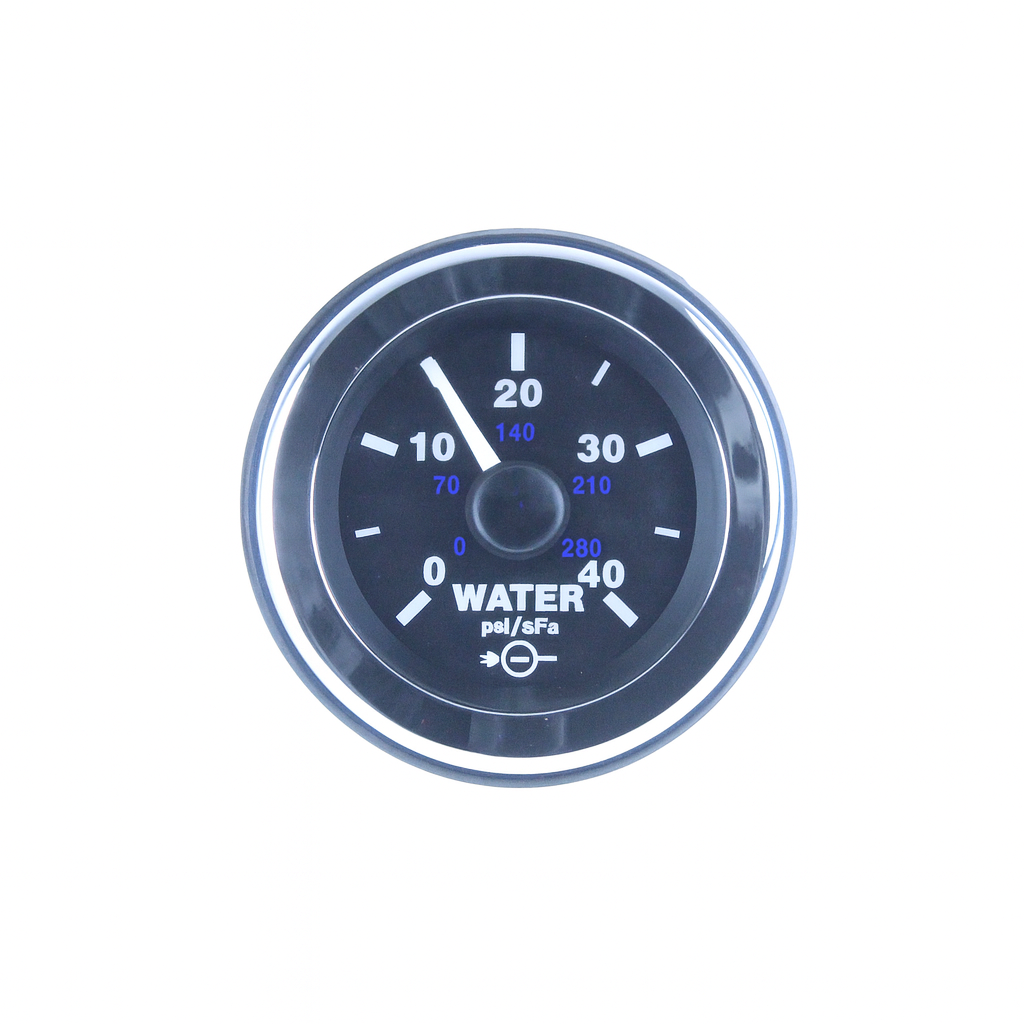 Matrix Veethree Marine WATER PSI Gauge - KIT